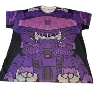 Transformers Decepticon Men’s Shockwave costume tee shirt size 3XL.  NWOT
